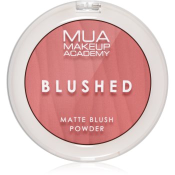 MUA Makeup Academy Blushed Powder Blusher fard de obraz sub forma de pudra - imagine 2
